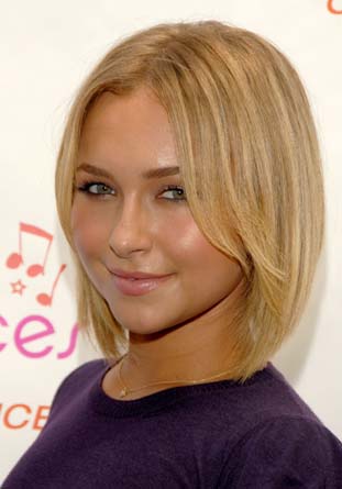 back of hayden panettiere bob. Panettiere made a drastic